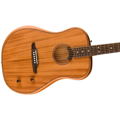 Fender Highway Series Dreadnought Acoustic Electric Guitar, All-Mahogany (972512122)