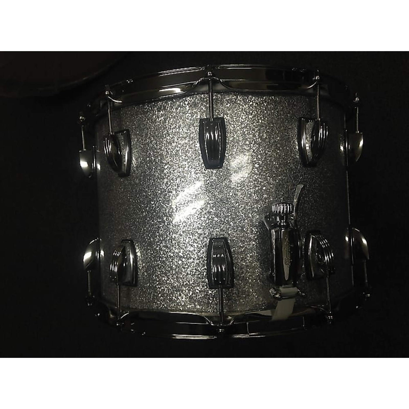 Ludwig 10 x 14 Classic Maple Snare Drum, Silver Sparkle