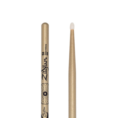 Zildjian Z Custom Limited-Edition Drumsticks - 5A, Nylon Tip, Gold Chroma (Z5ACGN-ZC)