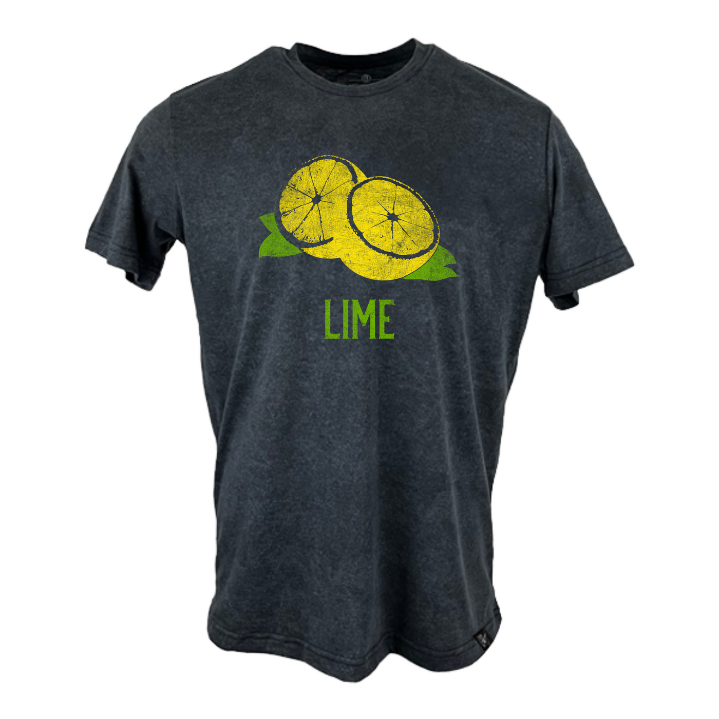 Justin Chopelas - Lemon Lime T-Shirt - Vintage Black