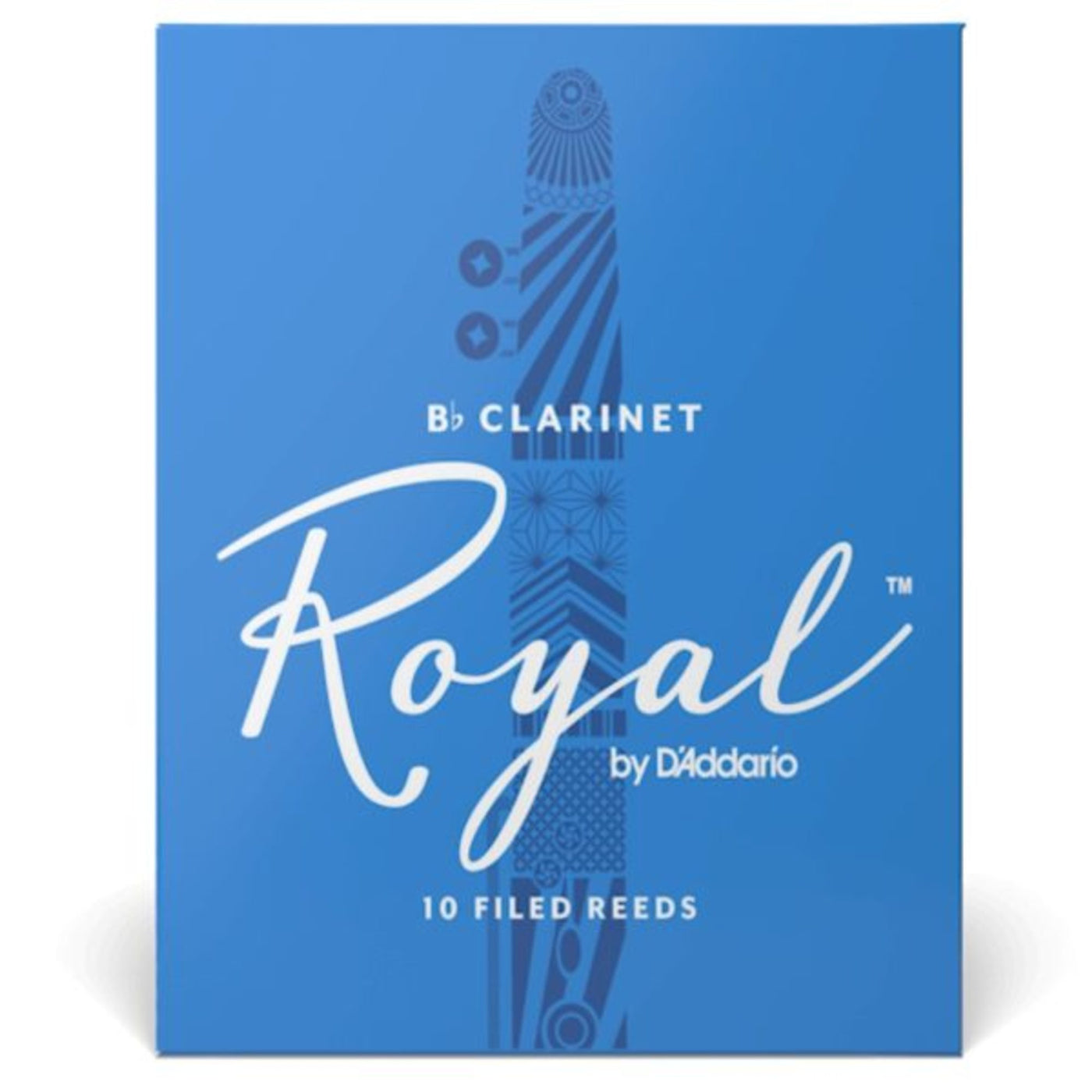 Royal by D’Addario BB Clarinet Reeds, Strenght 1.5, 10-PACK, RCB1015