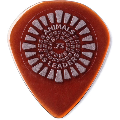 Dunlop Animals As Leaders Primetone Guitar Picks, 0.73mm, Brown, 3-Pack (AALP01)