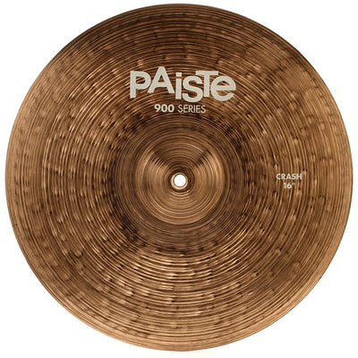 Paiste Crash Cymbal, 900 Series, Percussion Instrument for Drums, 16"