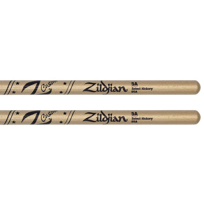 Zildjian Z Custom Limited-Edition Drumsticks - 5A, Wood Tip, Gold Chroma (Z5ACG-ZC)