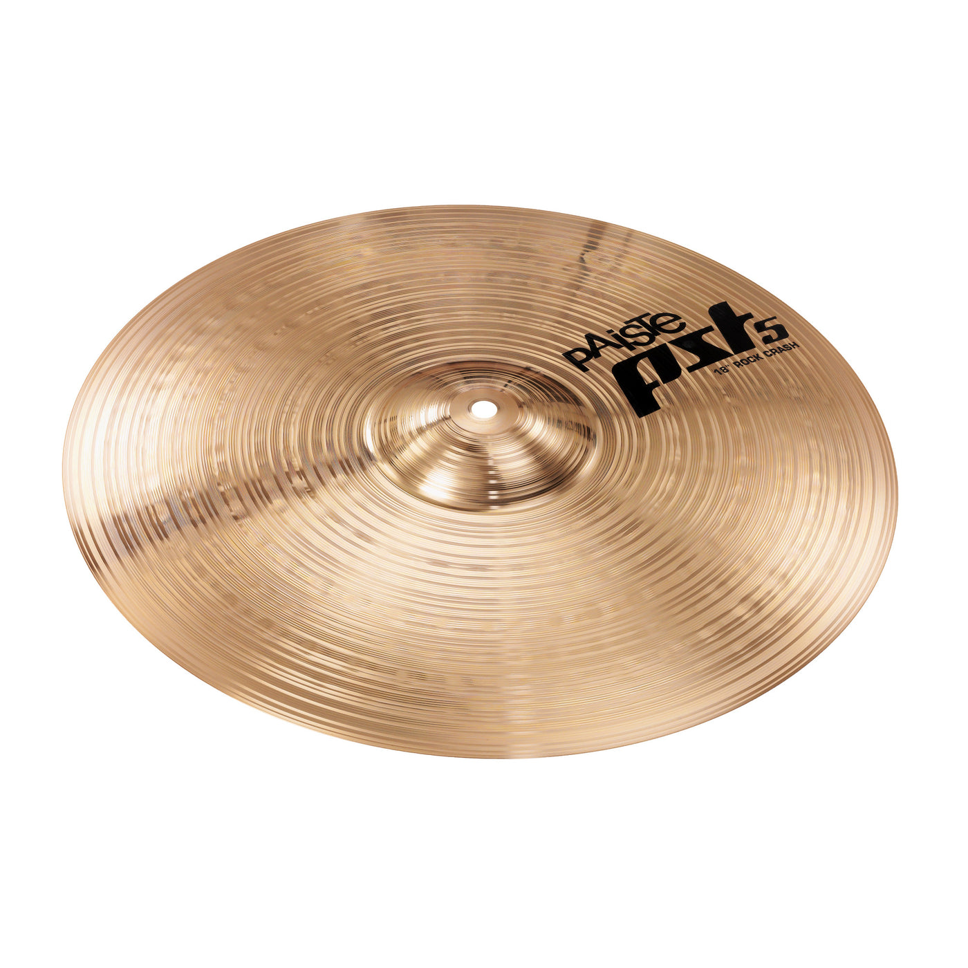 Paiste Rock Crash Cymbal, PST 5 Series, Percussion Instrument for Drums, 18"