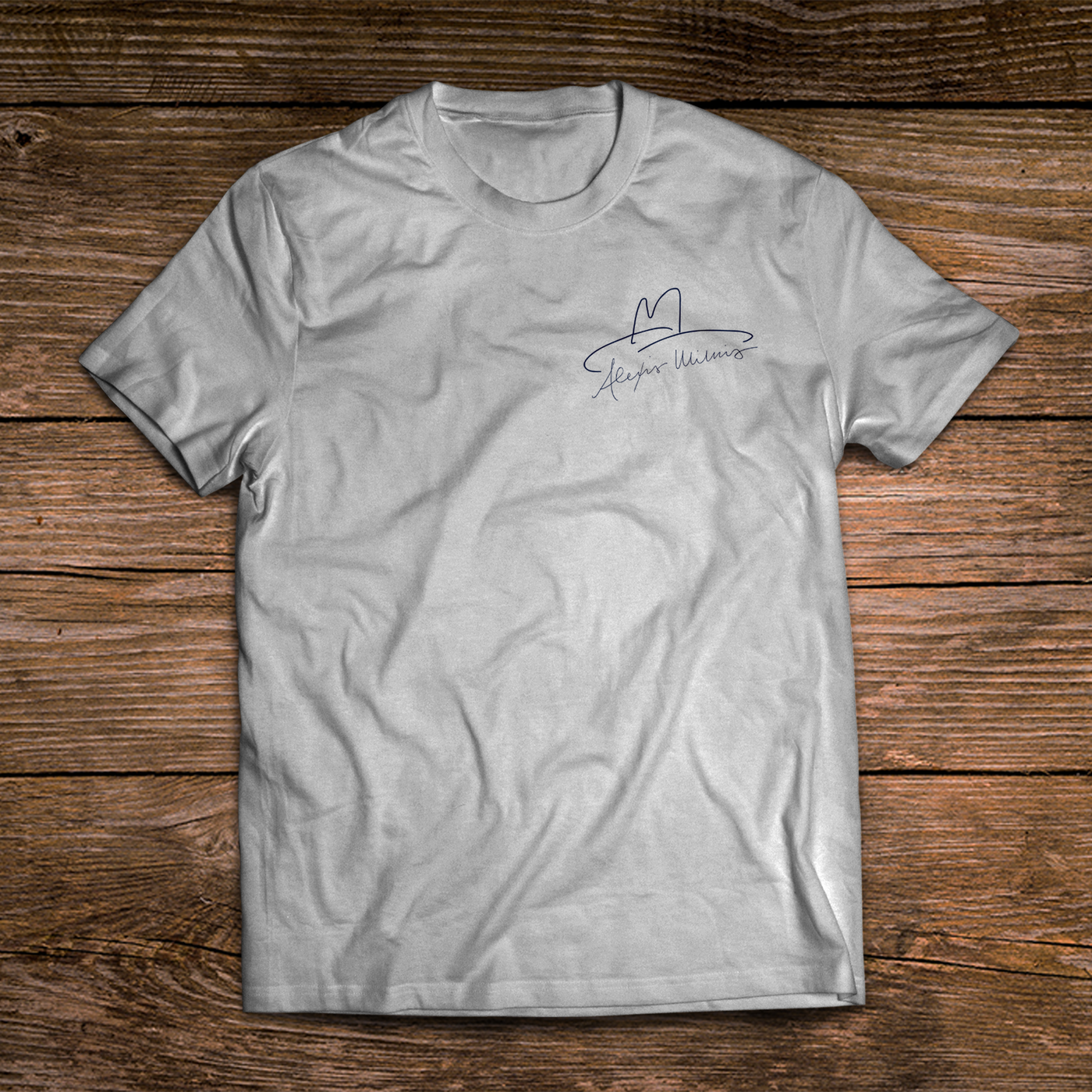 COUNTRY BACK Short Sleeve T-Shirt, Grey - Alexis Wilkins Official Merchandise