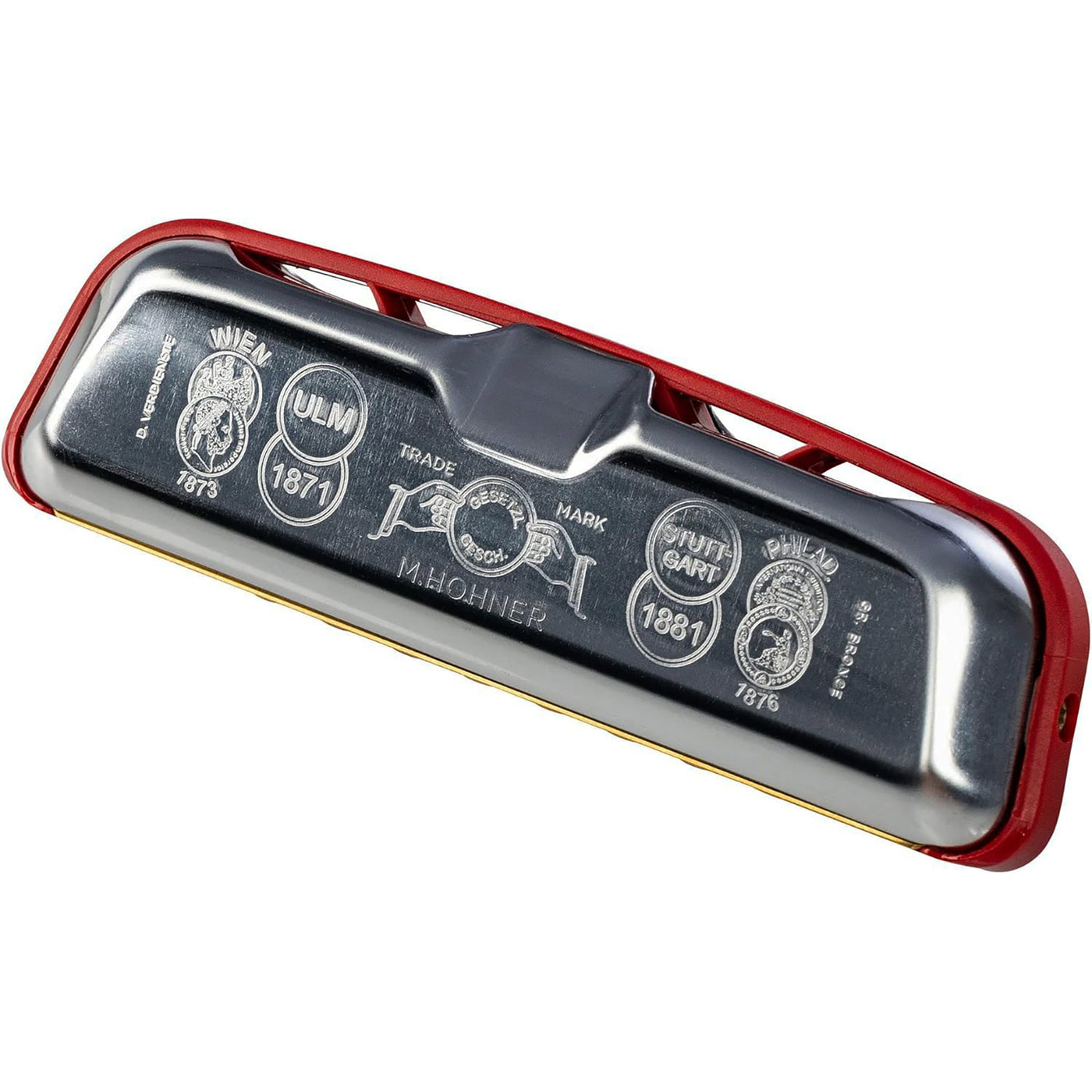 Hohner Golden Melody Progressive Harmonica, Key of Eb Flat (M544BX-EB)