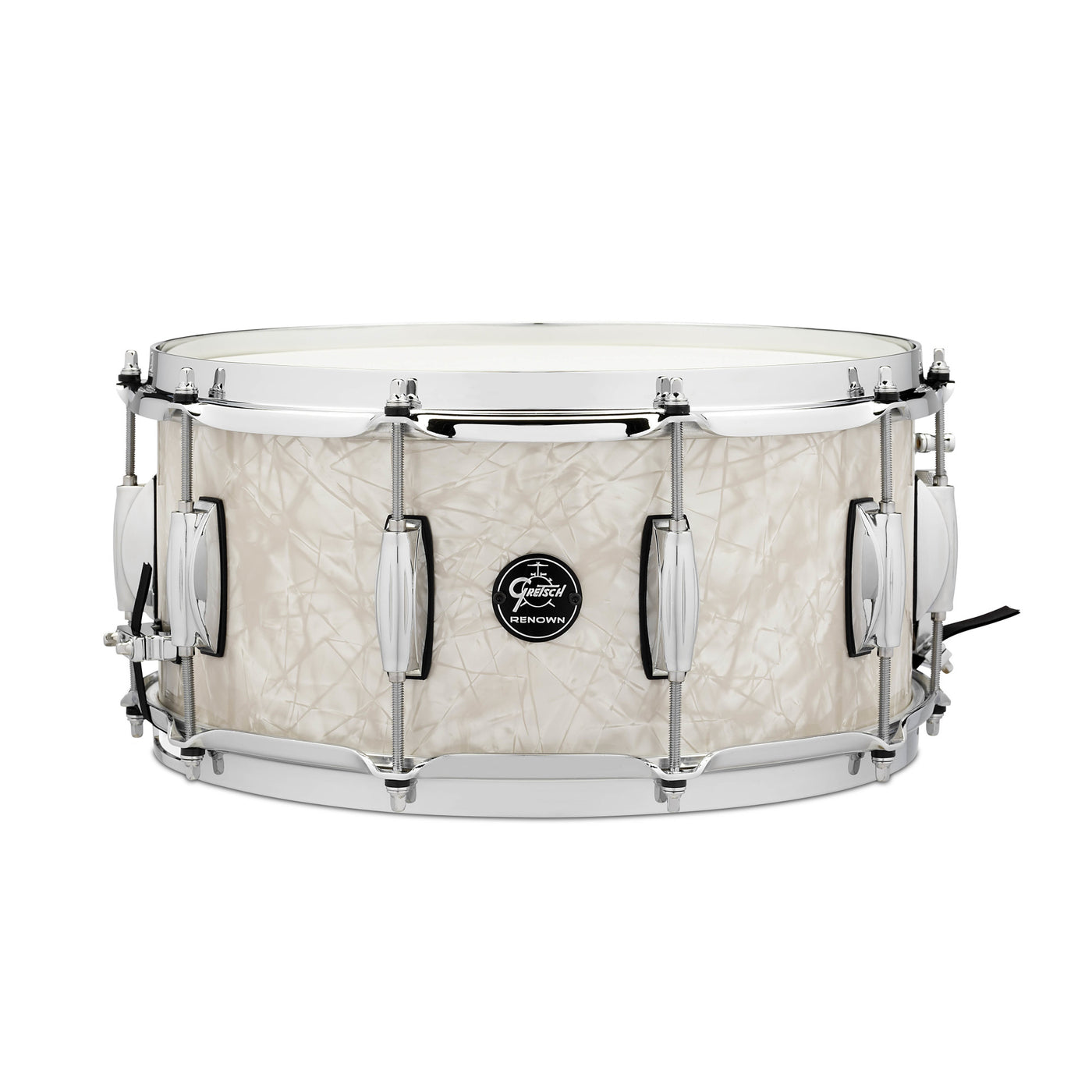 Gretsch Drums Renown Series Snare Drum  6.5 x 14, Vintage Pearl