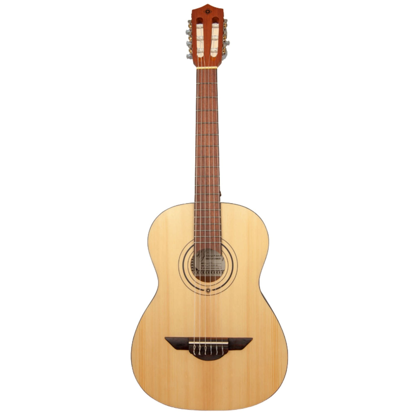 H. Jimenez LG75 Educativo Series 3/4 Size Nylon String Acoustic Guitar with Bag