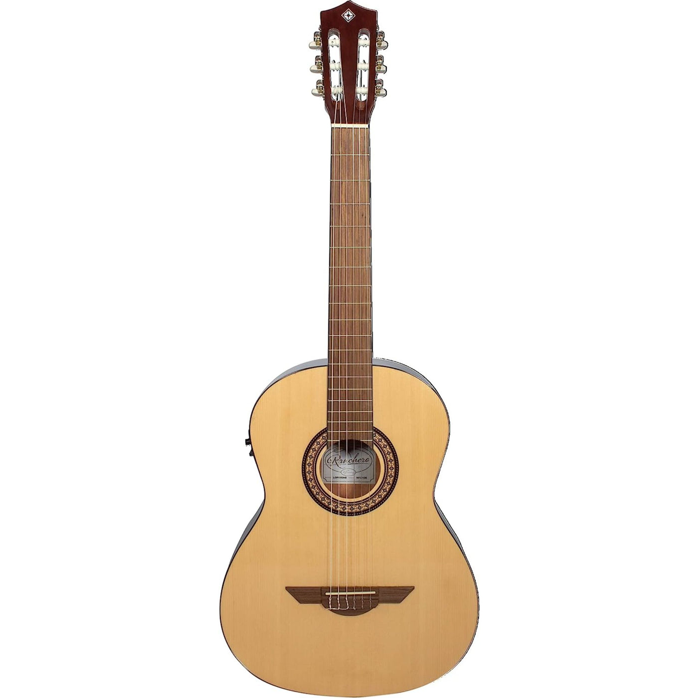 H. Jimenez LGR100NE Ranchero Series Full Size Nylon String Guitar with Pick up