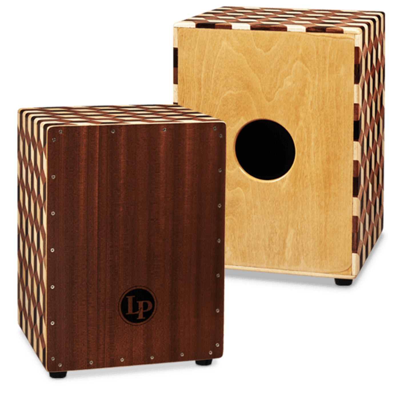 Latin Percussion LP1423 3D Cube String Cajon Drum