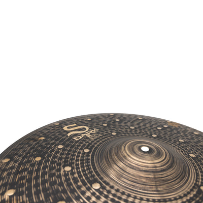 Zildjian SD20R S Dark Ride Cymbal for Drum Set, 20"