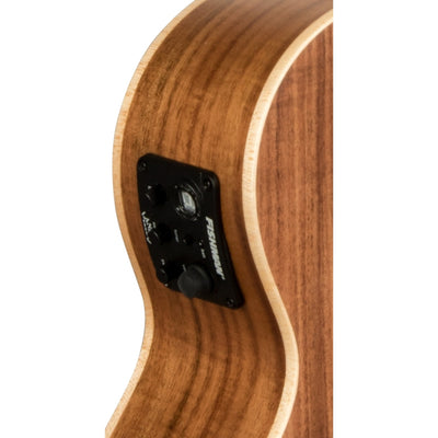 Lanikai ACST-8CET 8-String Ukulele, All Acacia Tenor Ukulele, Acoustic-Electric with Rosewood Fingerboard, Natural