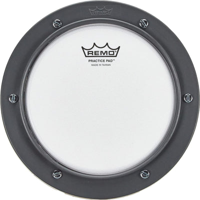 Remo RT-0006-00 Practice Pad - 6" Dia, Gray, Coated