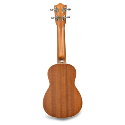 Lanikai MA-S 4 - String Ukulele, Soprano Mahogany Ukulele, with Rosewood Fingerboard