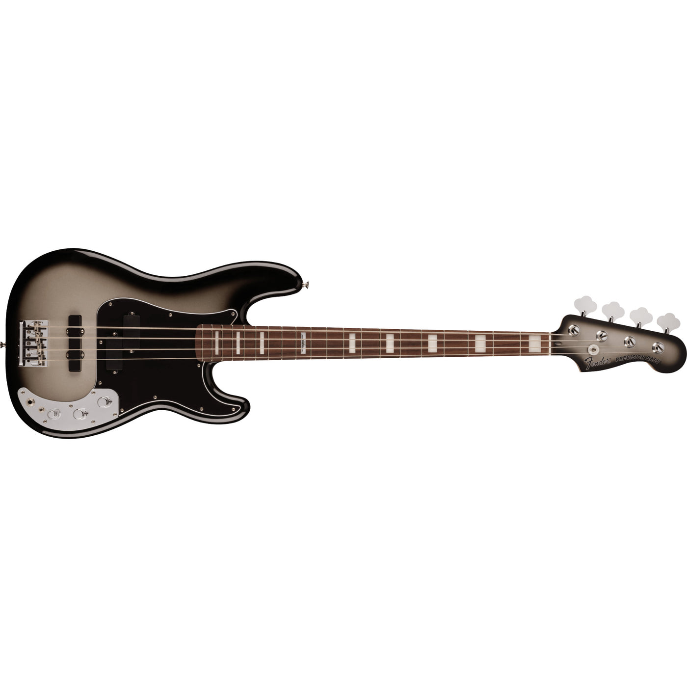 Fender Troy Sander Precision Bass Guitar, Silverburst (0143120391)