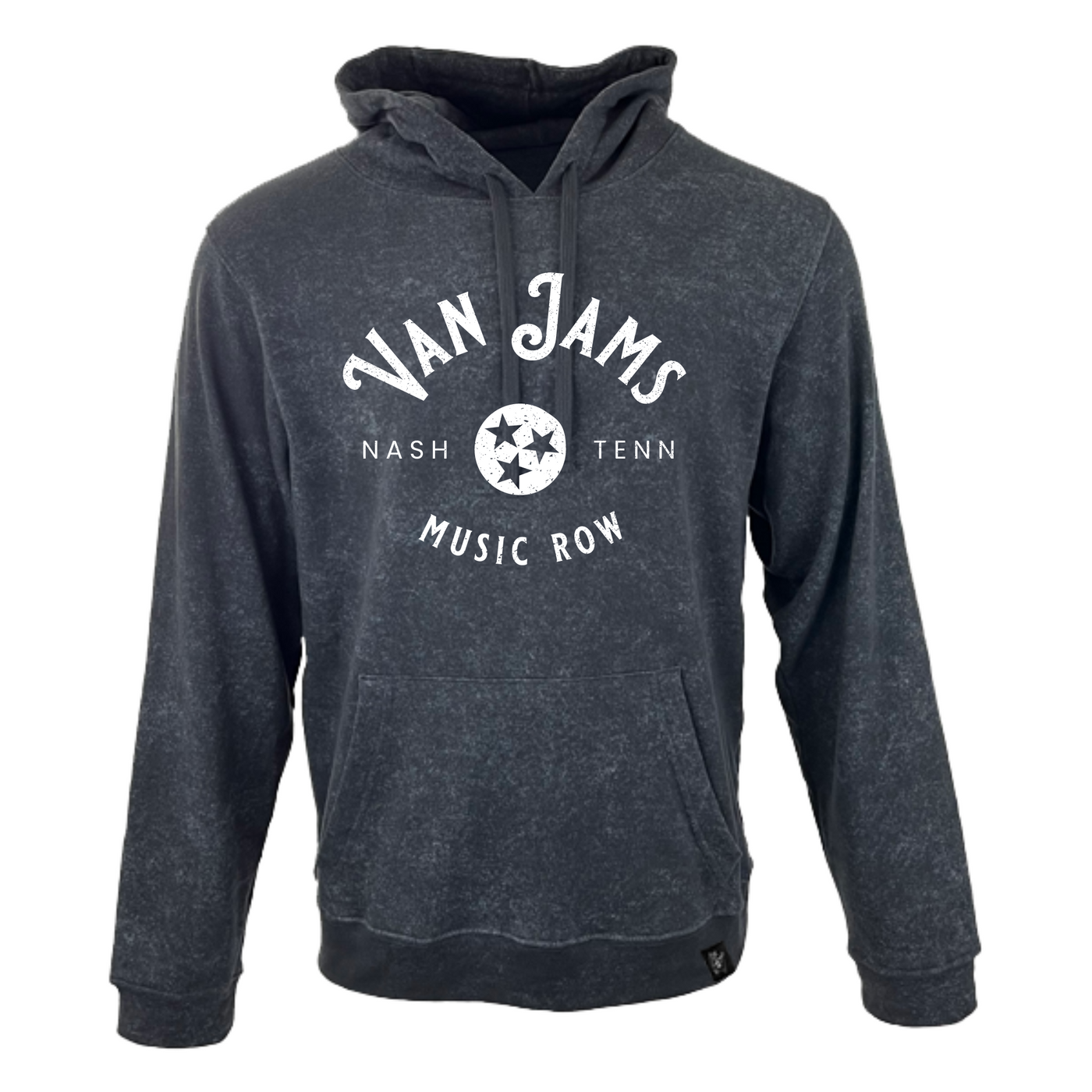 VAN JAMS - CLASSIC LOGO HOODIE: VINTAGE BLACK