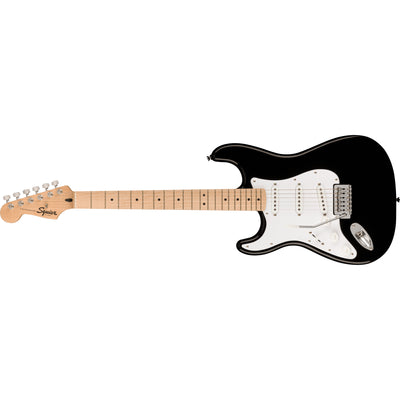 Squier Sonic Stratocaster Left-Handed Electric Guitar, Black (0373162506)