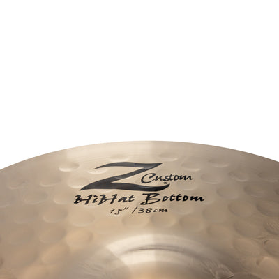 Zildjian Z Custom Hi-hat Cymbals, Bottom - 15-Inch (Z40106)