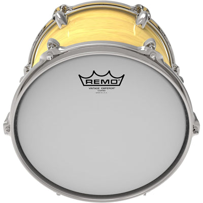Remo VE-0118-00 Batter Vintage Emperor Coated Drum Head - 18"