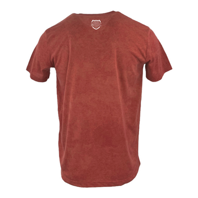 VAN JAMS - CLASSIC LOGO T-SHIRT: VINTAGE CRIMSON