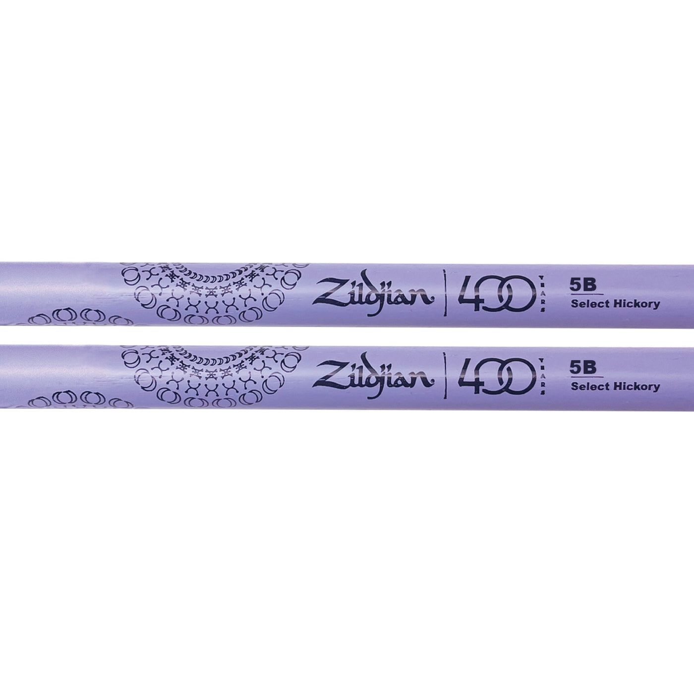 Zildjian Limited Edition 400th Anniversary 5B Acorn Purple Drumstick (Z5BACP-400)