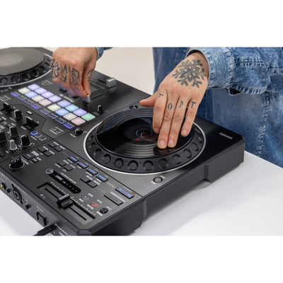 Pioneer DJ DDJ-REV5 Scratch-style 2-channel performance DJ controller, Black