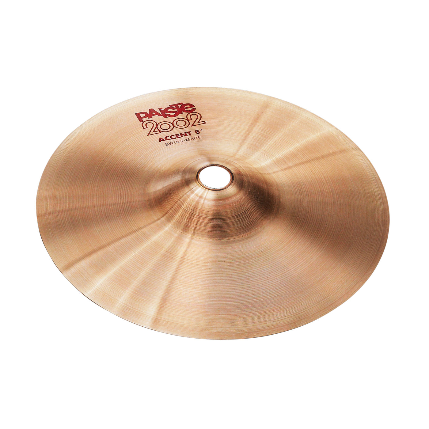 Paiste Accent Cymbal, 2002 Series, Percussion Instrument for Drums, 6"