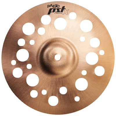 Paiste 1255210 PST X Swiss Splash Cymbal, PST X Series, Percussion Instrument for Drums, 10"