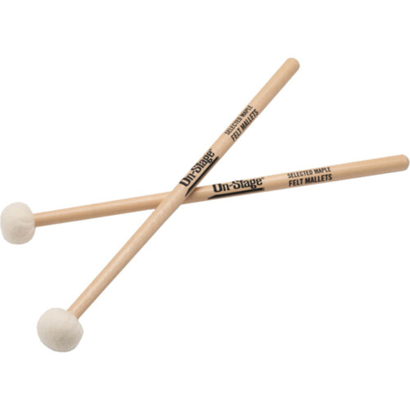 On-Stage WMP200 Felt-Tip Mallets