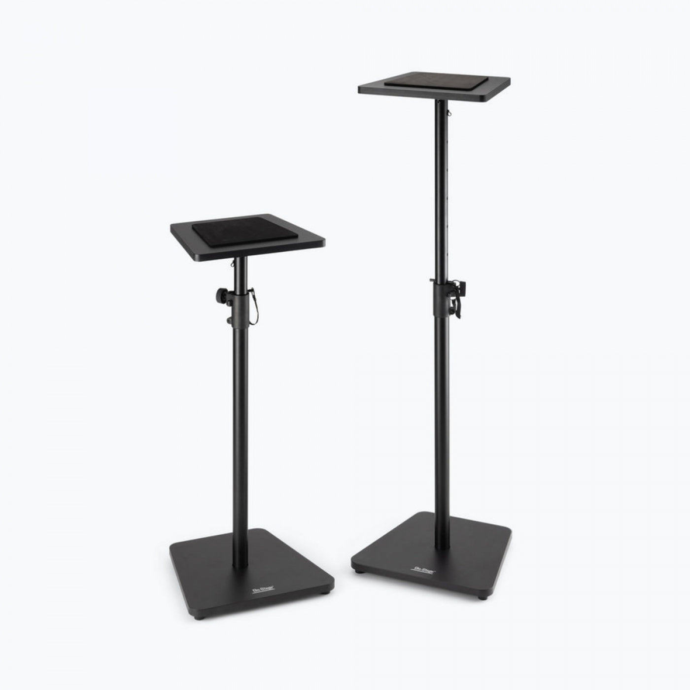 On-Stage SMS7500B Wood Studio Monitor Stands - Pair - Black