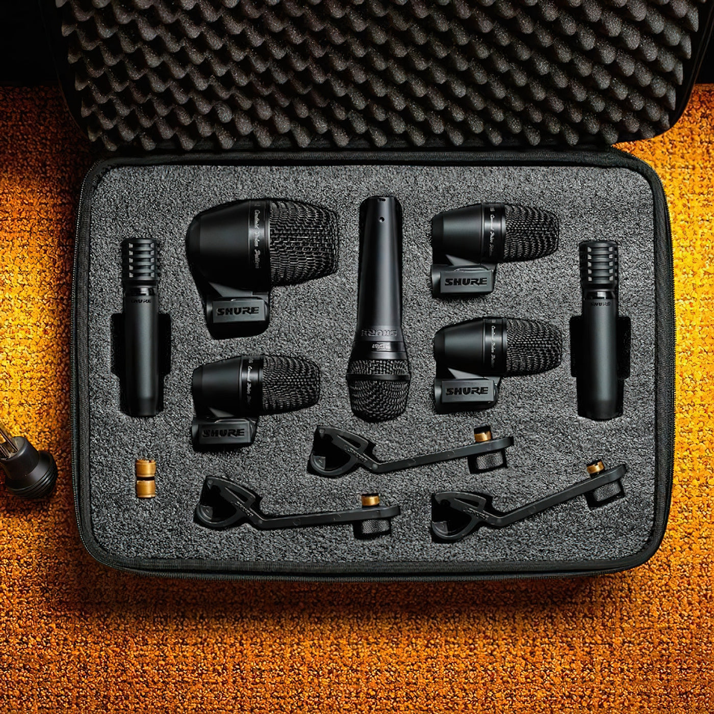 Shure 7-piece Drum Microphone Kit (PGADRUMKIT7)