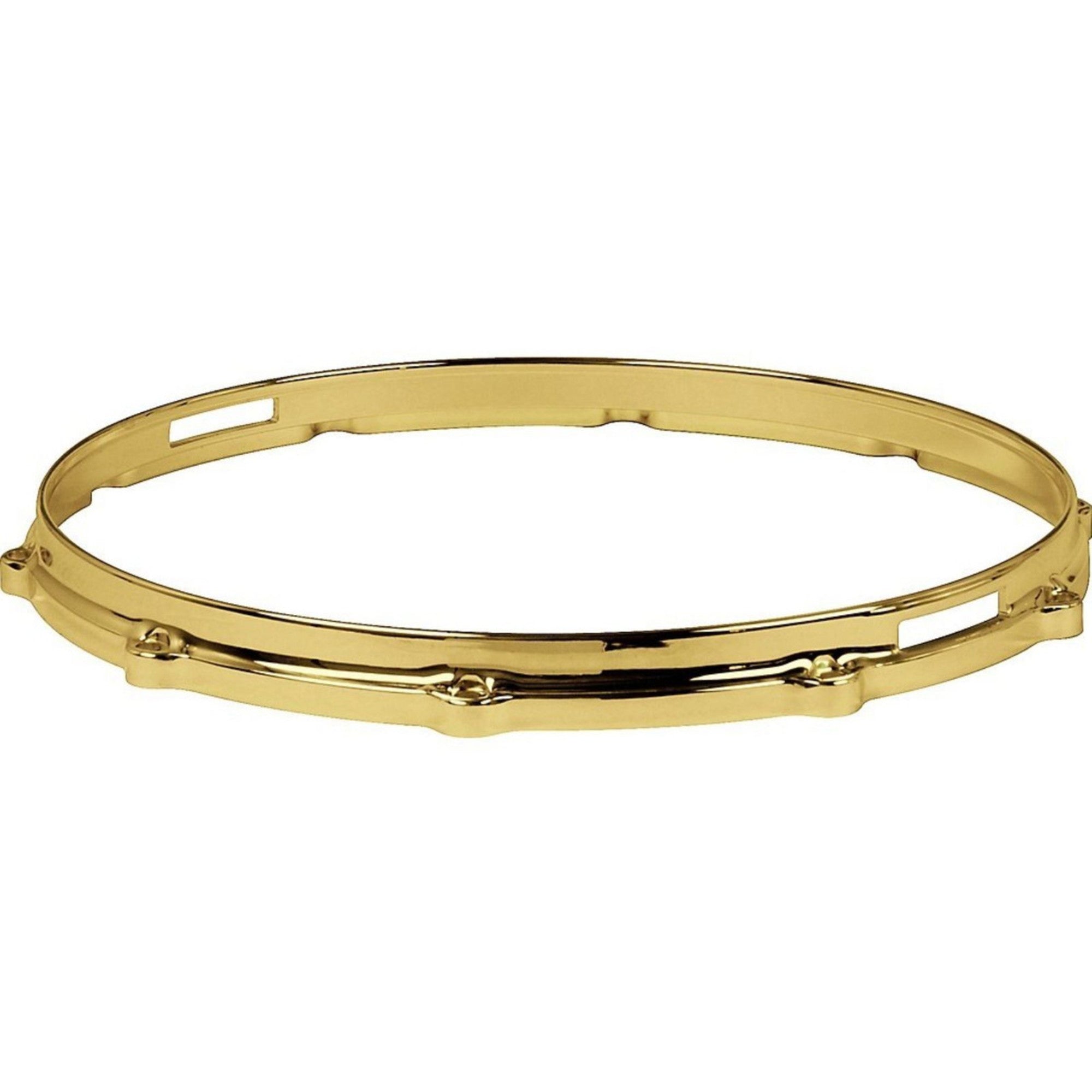 Ludwig 14" Die Cast 10-Lug Snare Drum Hoop, Brass Plated – Interstate Music