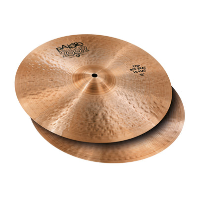 Paiste Hi-Hat Cymbal, 2002 Big Beat Series, Percussion Instrument for Drums, 15"