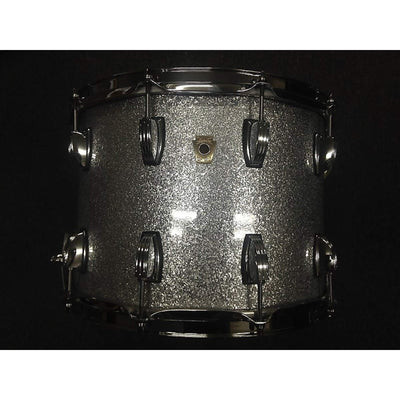 Ludwig 10 x 14 Classic Maple Snare Drum, Silver Sparkle