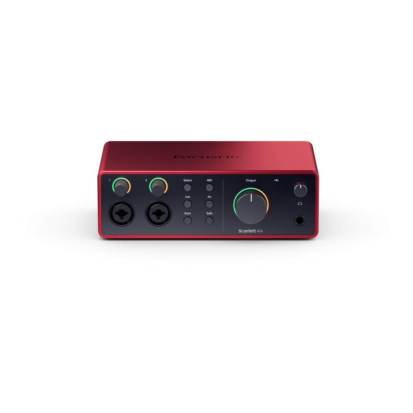 Focusrite Scarlett 4i4 (4th Gen) USB Audio Interface, Professional Quality Audio Equipment for Studio Musicians, Guitarists, & Producers