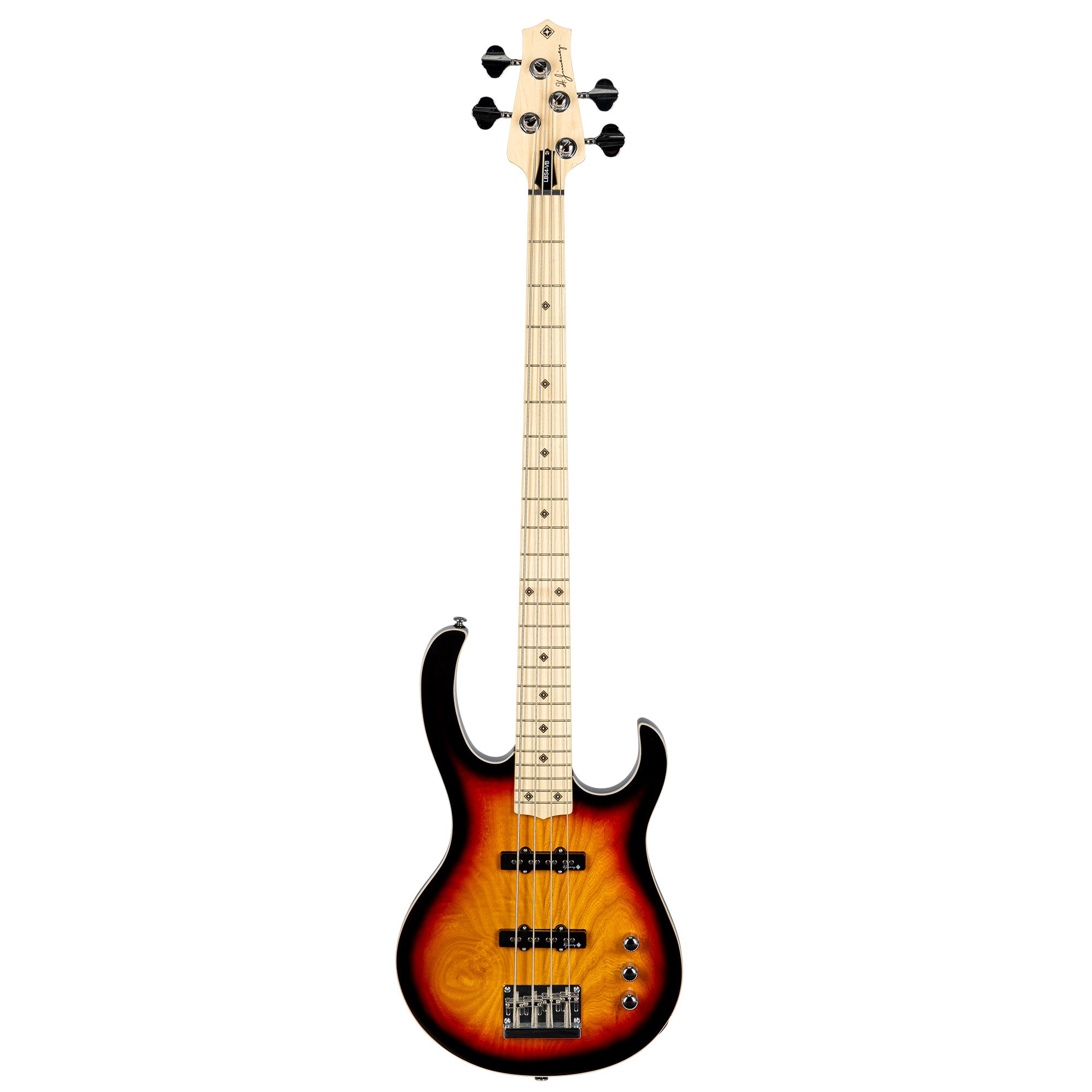 H. Jimenez 4 String Glossy Vintage Burst Bass Guitar With Deluxe Padde – Interst