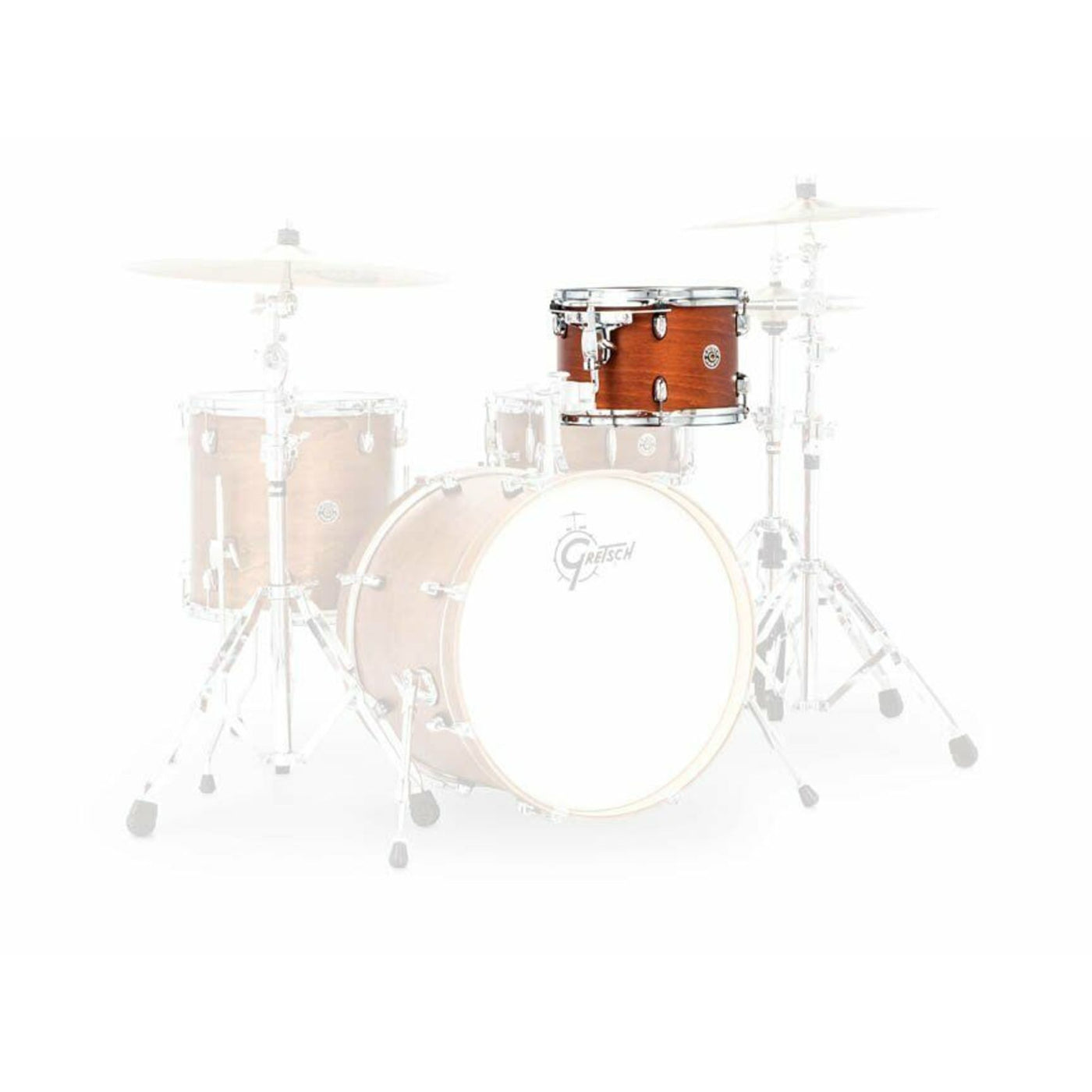 Gretsch Catalina Club 8x12 Tom Drum, Satin Walnut Glaze