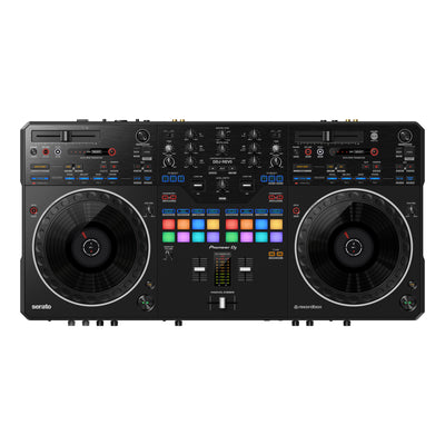 Pioneer DJ DDJ-REV5 Scratch-style 2-channel performance DJ controller, Black