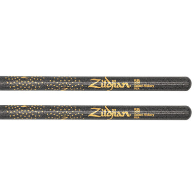 Zildjian Z Custom Limited-Edition Drumsticks - 5B, Nylon Tip, Black Chroma (Z5BCBN-ZC)