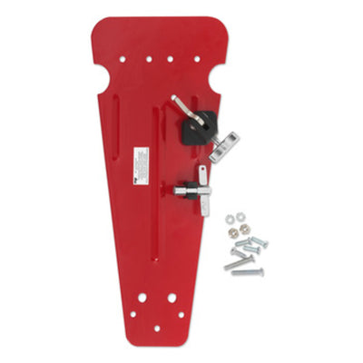 DW Red Bass Drum Pedal Plate