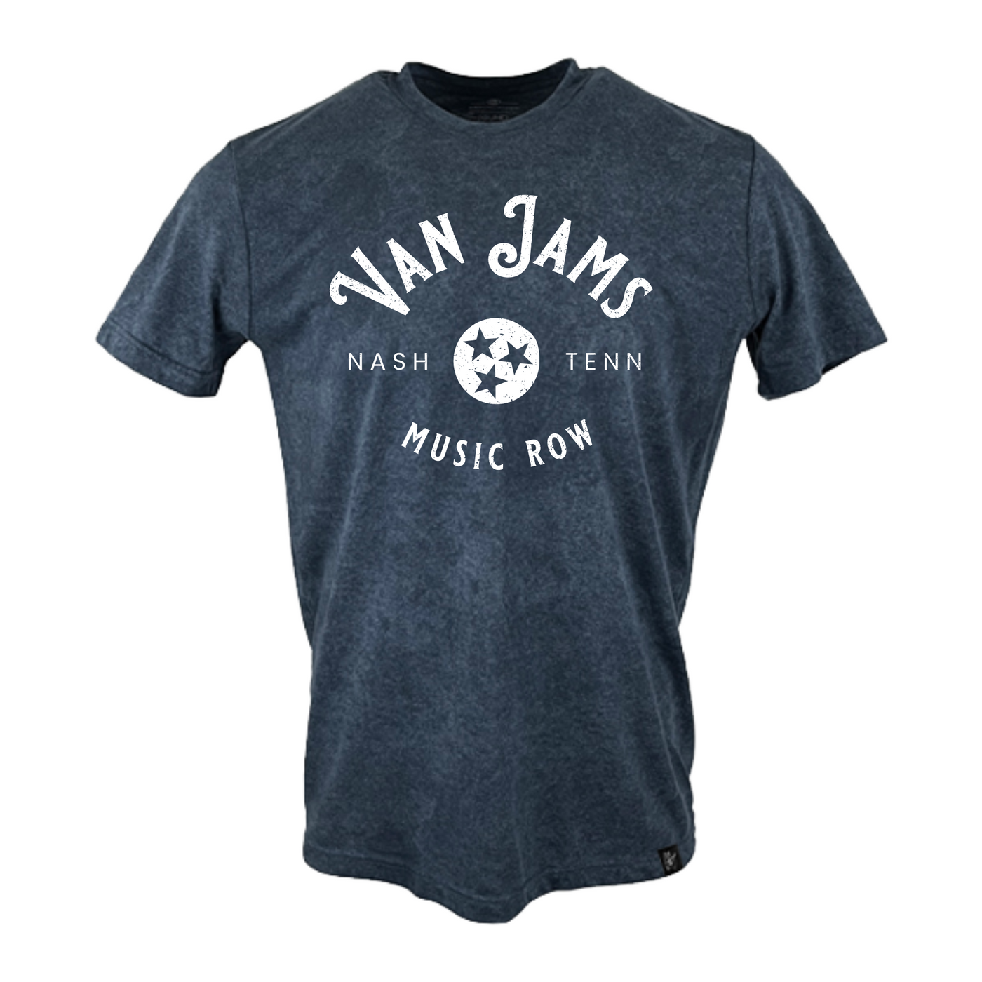 VAN JAMS - CLASSIC LOGO T-SHIRT: VINTAGE NAVY