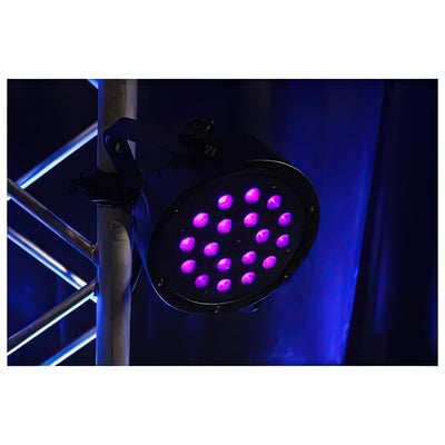 Blizzard 124023 Pro LB Par CSI Blacklight with 18 x 1-Watt UV LED Par