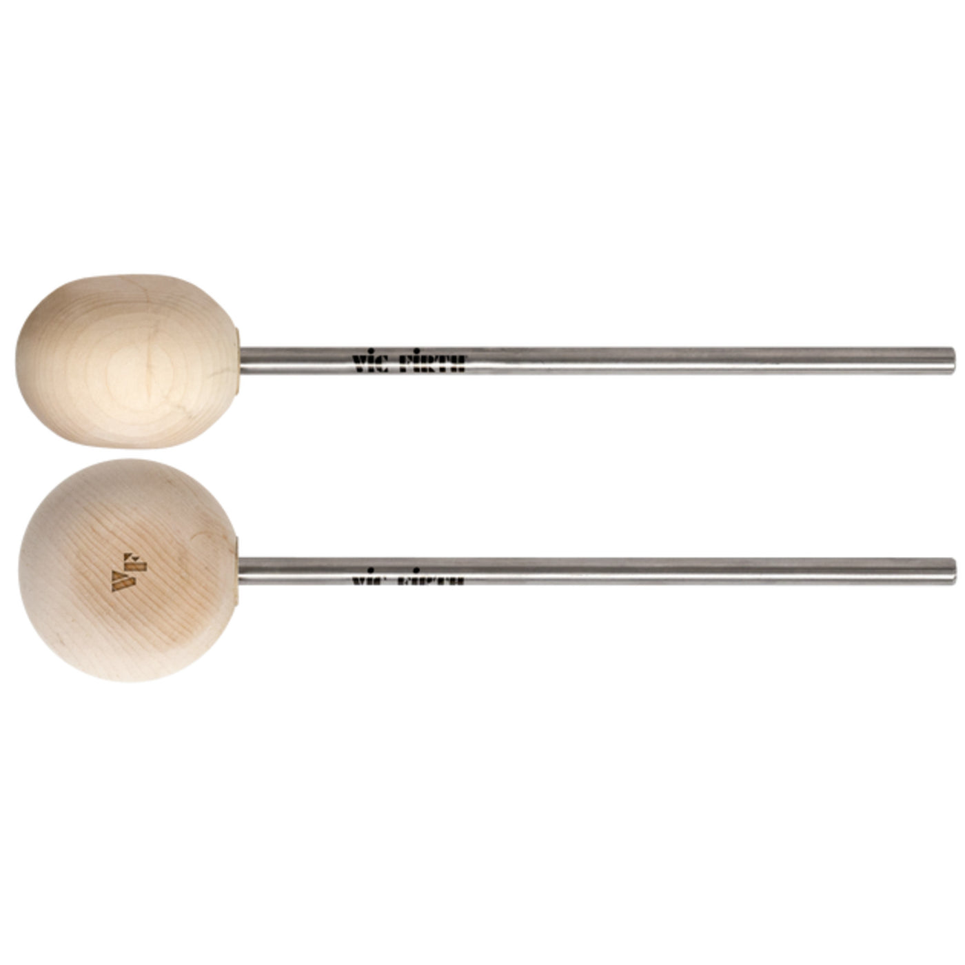 Vic Firth Vickick Bass Drum Beater- Hard Maple, Radial Head Bass Beater (VKB2)