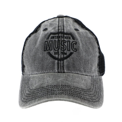 Interstate Music Dashboard Trucker Hat, Black