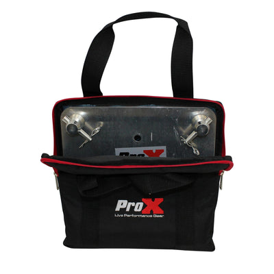 ProX XB-BP12TB Padded Gig Bag, Pro Audio Equipment Storage, Fits 1" x 12" x 12" Truss Base Plate