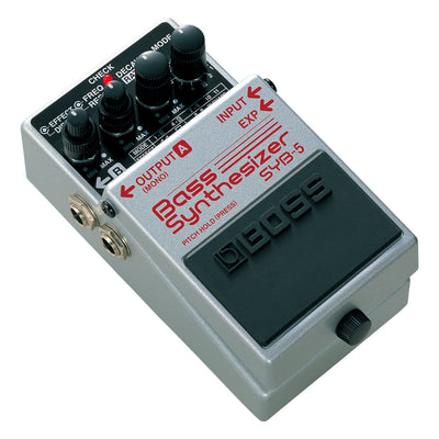 Boss SYB-5 Bass Synthesizer Pedal, Electric Bass Guitar Effects Pedal for Music Performance and Recording