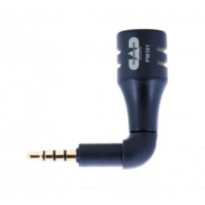 CAD Audio PM101 PodMaster Mini Condenser Microphone with 3.5mm TRRS Connector (PM101)