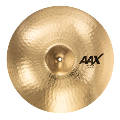 Sabian 19" AAX Thin Crash Cymbal - Brilliant Finish