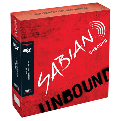 Sabian B8X Performance Cymbal Pack with Free 18" Cymbal
